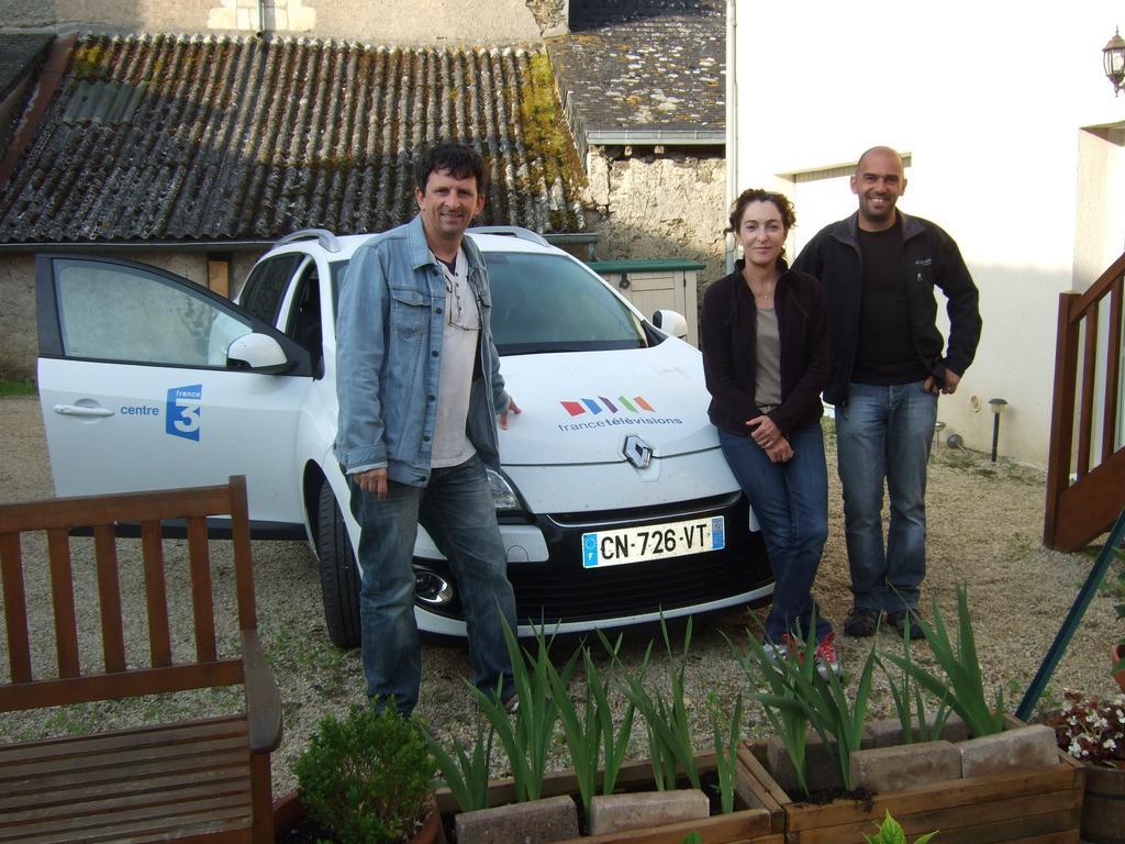 Les Escargots Bed & Breakfast Vauchrétien Dış mekan fotoğraf