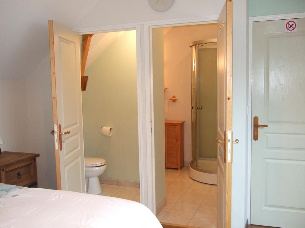 Les Escargots Bed & Breakfast Vauchrétien Oda fotoğraf